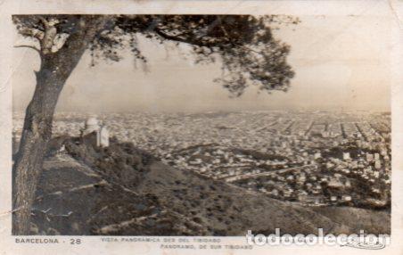 Cartes Postales: POSTAL PV03020: Vista panoramica de Barcelona desde el Tibidabo - NULL