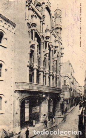 Postkarten: POSTAL PV03330: Fachada Orfeon de Barcelona - NULL