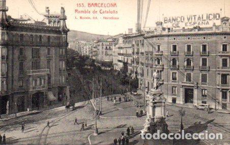 Cartes Postales: POSTAL PV03013: Rambla de Catalu&ntilde;a en Barcelona