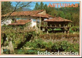 Cartoline: POSTAL PV12338: Casa tipica con horreo en Asturias - NULL