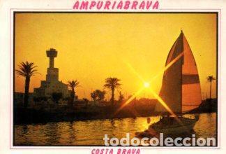 Postcards: POSTAL PV12558: Puesta de sol en Ampuriabrava PV12558 - NULL