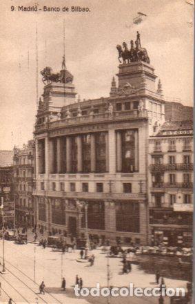 Postales: POSTAL PV02703: Edificio Banco de Bilbao, Madrid - Foto 1