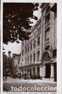 Postales: POSTAL PV12986: Palma de Mallorca. Restaurant y cine Borne - NULL