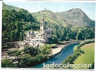 Cartoline: POSTAL A6494: Basilica y cueva de Lourdes - NULL