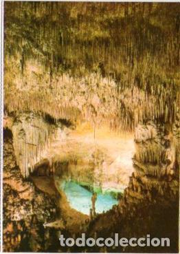 Postales: POSTAL PV13251: Peque&ntilde;a Playa, Cuevas del Drach, Mallorca - NULL