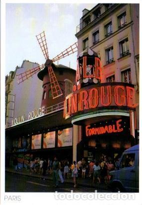 Postales: POSTAL PV13279: Moulin Rouge, Paris - Foto 1