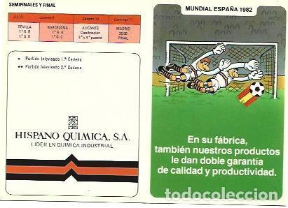 Cartes Postales: POSTAL A6863: Calendario Mundial Espa&ntilde;a 1982 - NULL