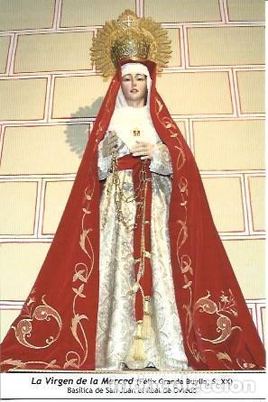 Postales: POSTAL A6965: La Virgen de la Merced, Oviedo - Foto 1