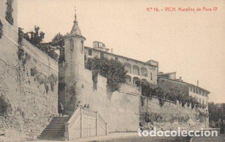 Postales: POSTAL PV03689: Muralles de Pere IV a Vich - Foto 1