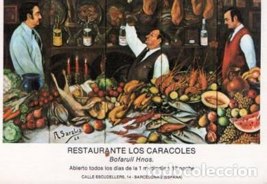 Postkarten: POSTAL PV13429: Restaurante Los Caracoles, Barcelona - NULL