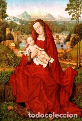 Postcards: POSTAL PV13449: La Virgen con el Ni&ntilde;o, Memling. Catedral de Burgos - NULL