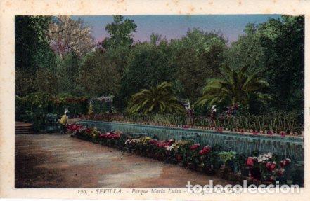 Postais: POSTAL PV03779: Sevilla. Parque Maria Luisa, estanque de los Lirios - NULL
