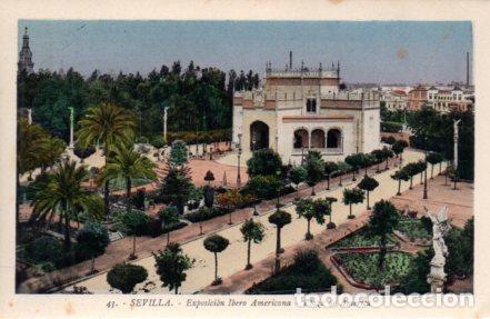Postales: POSTAL PV03774: Sevilla. Exposicion Ibero Americana Plaza de America - NULL