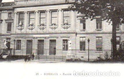 Postkarten: POSTAL PV03728: Bordeaux Faculte de Medecine - NULL