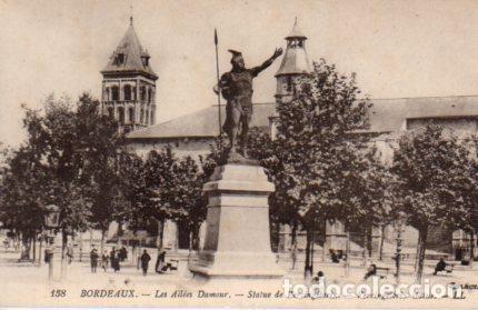 Postales: POSTAL PV03504: Statue de Vercingetorix, Bordeaux - Foto 1