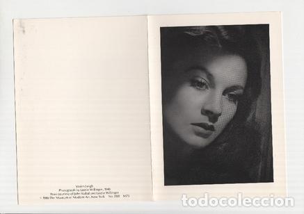 Postkarten: Foto-Postal: Hollywood Portraits: VIVIEN LEIGH (Museum of Modern Art, New York) - Laszlo Willinger