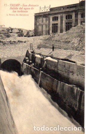 Cartoline: POSTAL PV03424: Salida del agua de las turbinas en San Antonio, Tremp - NULL