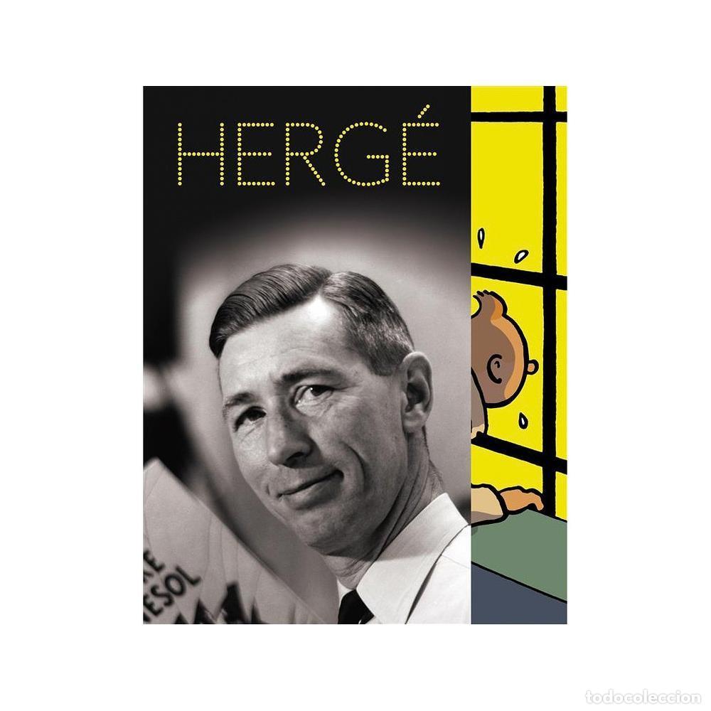 Cartoline: Postal (Postcard) de la exposicion de Herge en el Grand Palais Tintin (ref. #32284)