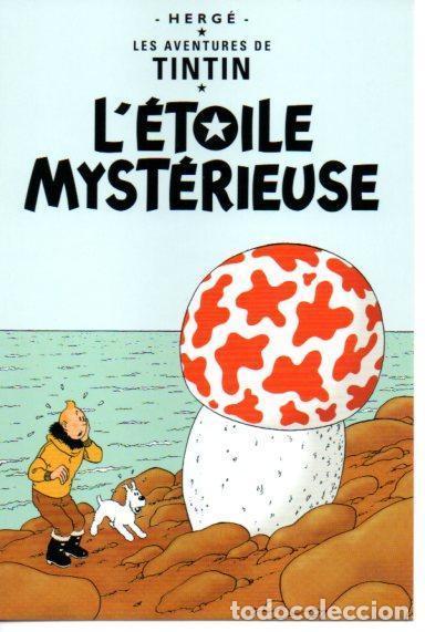 Postales: Postal Les aventures de TinTin: L'Etoile mysterieuse 15x10cm (ref. #30078)