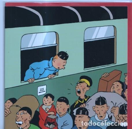 Postales: Tintin: Postal TRENES modelo 7