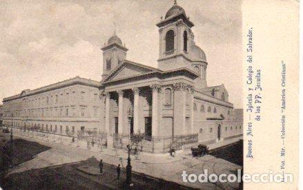 Postkarten: POSTAL PV03877: Iglesia y Colegio del Salvador de los Jesuitas, Buenos Aires