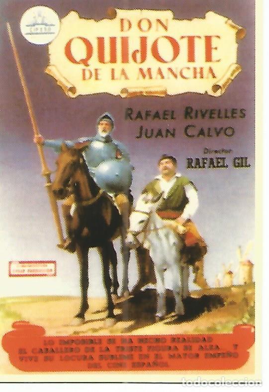 Postales: CALENDARIO PUBLICITARIO 00145: Don Quijote de la Mancha - Varios
