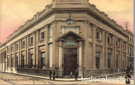 Postkarten: POSTAL PV03872: Banco de Londres en Buenos Aires