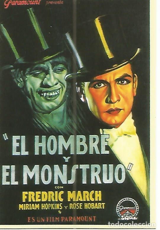 Postais: CALENDARIO PUBLICITARIO 00138: El hombre y el monstruo - Varios