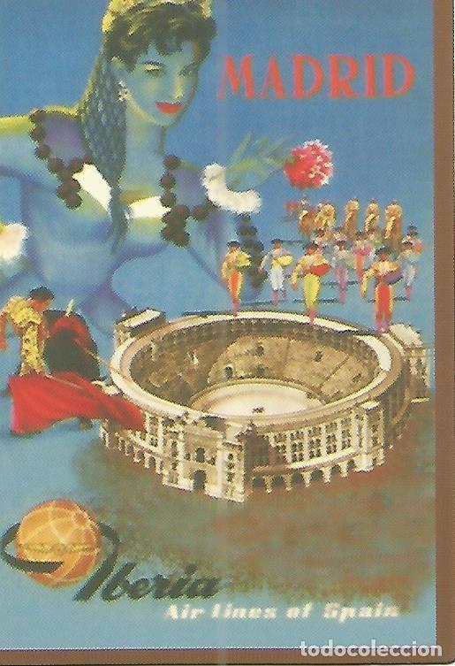 Postkarten: CALENDARIO PUBLICITARIO 00204: Madrid (plaza de toros) Iberia - Varios
