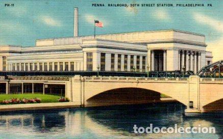 Cartoline: POSTAL PV03821: Penna Railroad 30th Street Station, Philadelphia - NULL