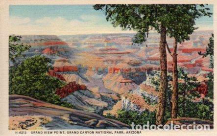 Postkarten: POSTAL PV04017: Grand view point in Grand Canyon National Park, Arizona