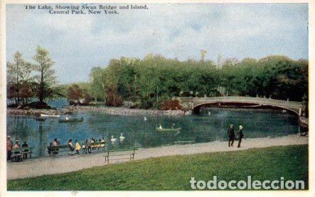 Postkarten: POSTAL PV04028: The Lake in Central Park, New York