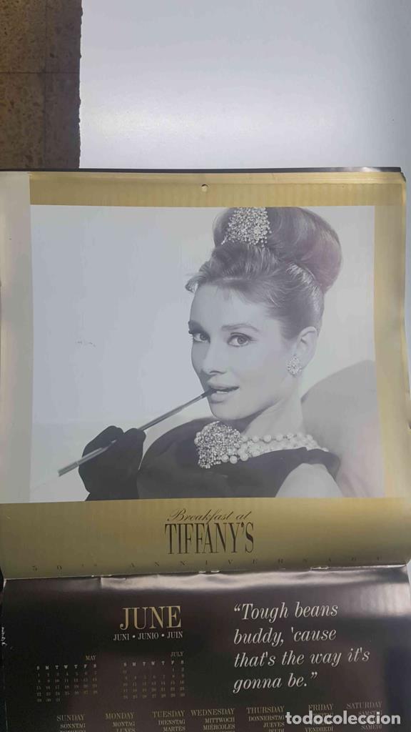 Cartoline: Calendario / Kalender / Calendrier / Calendar: 2011 : Breakfast at Tiffany's (Audrey Hepburn). 50 th