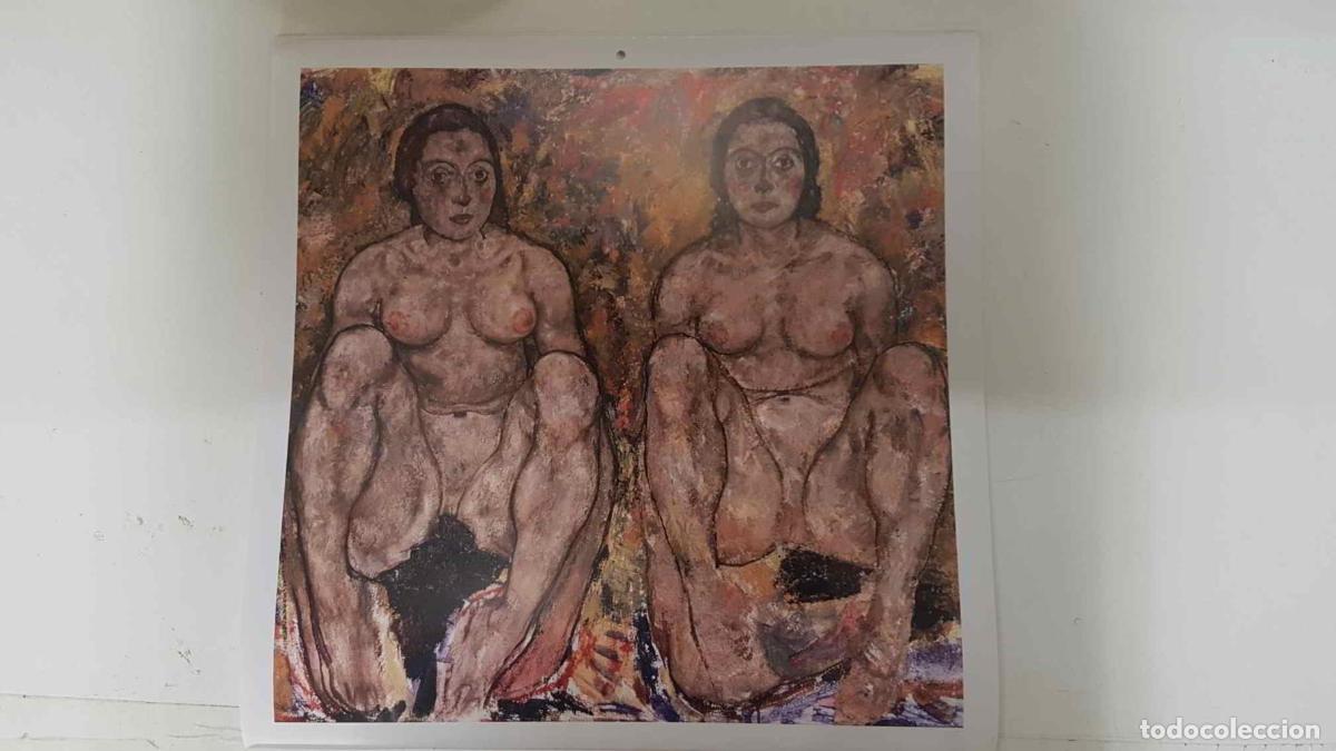 Postcards: Calendario / Kalender / Calendrier / Calendar: 2011 : Egon Schiele - lamina 12 - varios