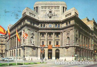 Postcards: POSTAL PV04810: Caja de Ahorros en Via Layetana, Barcelona - NULL