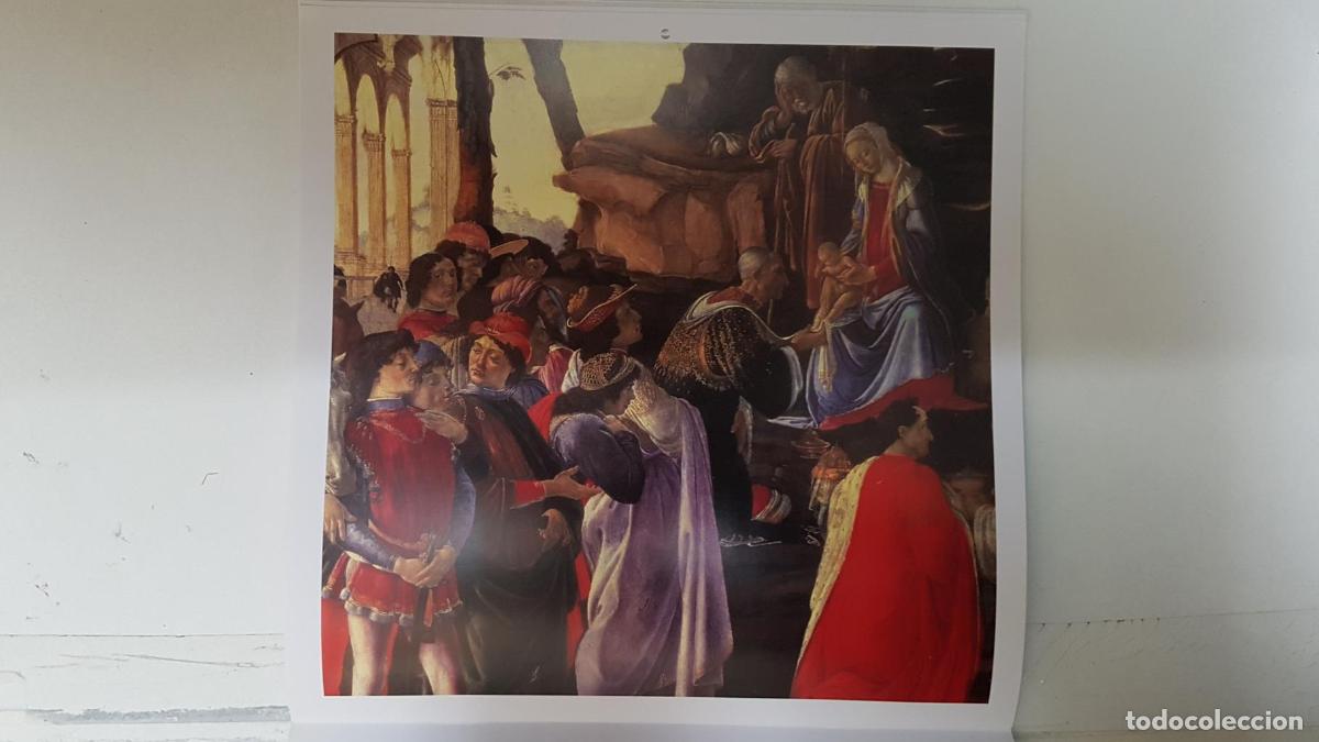 Postkarten: Calendario / Kalender / Calendrier / Calendar: 2011 : Botticelli - lamina 08, Vista parcial de Adora