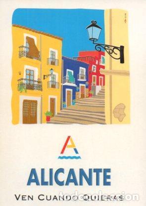 Postais: POSTAL PV05842: Publicidad Ayuntamiento de Alicante Ven cuando quieras - NULL