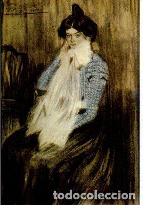 Cartoline: POSTAL PV05436: Lola, la hermana del artista por Picasso - NULL
