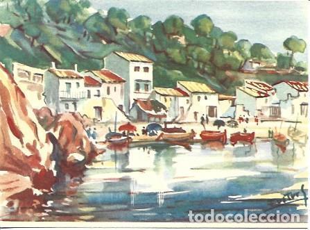 Postales: POSTAL A3835: J. Fruitos. Sa Riera en Begur - Foto 1