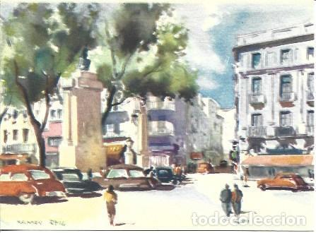 Postkarten: POSTAL A3824: Ramon Reig. Rambla de Figueres - NULL