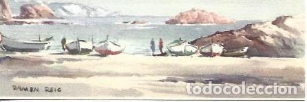 Cartoline: POSTAL A3818: Ramon Reig. S'Illeta de Tossa de Mar