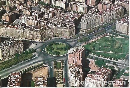 Postkarten: POSTAL A3966: Vista aerea de la Plaza Calvo Sotelo de Barcelona - NULL