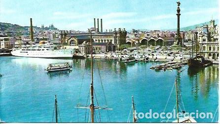 Postales: POSTAL A3986: Puerto de la Paz en Barcelona - Foto 1