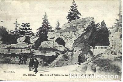 Postais: POSTAL A3485: Ruinas de Cimiez en Niza - NULL