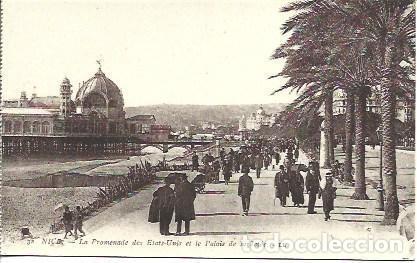 Postales: POSTAL A3479: Niza. Palais de la Jetee - Foto 1