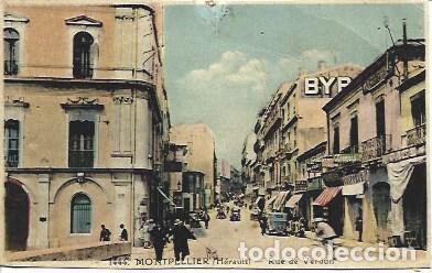 Postales: POSTAL A3452: Rue de Verdun en Montpellier - Foto 1