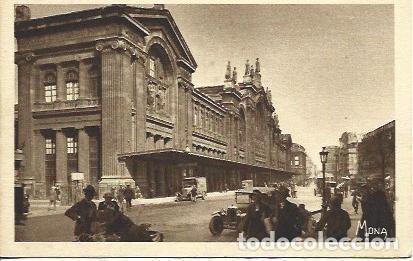 Postales: POSTAL A3575: Gare du Nord en Paris - Foto 1