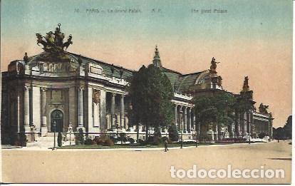 Postales: POSTAL A3580: Le Grand Palais en Paris - Foto 1