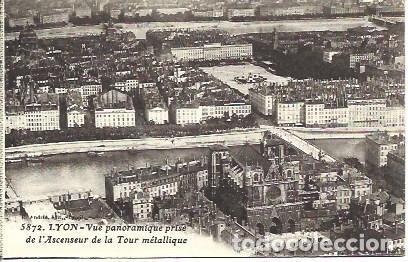 Postais: POSTAL A4617: Vista de Lyon desde el ascensor de la Torre - NULL