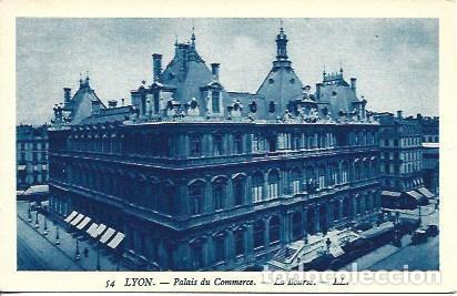 Postkarten: POSTAL A4590: Palacio de Comercio de Lyon - NULL